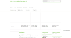 Desktop Screenshot of jedloakopriatel.sk